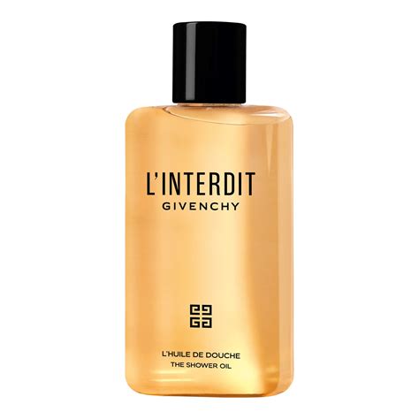 givenchy l'interdit shower oil|Shower Oil .